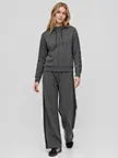 side-tape cotton zip jacket